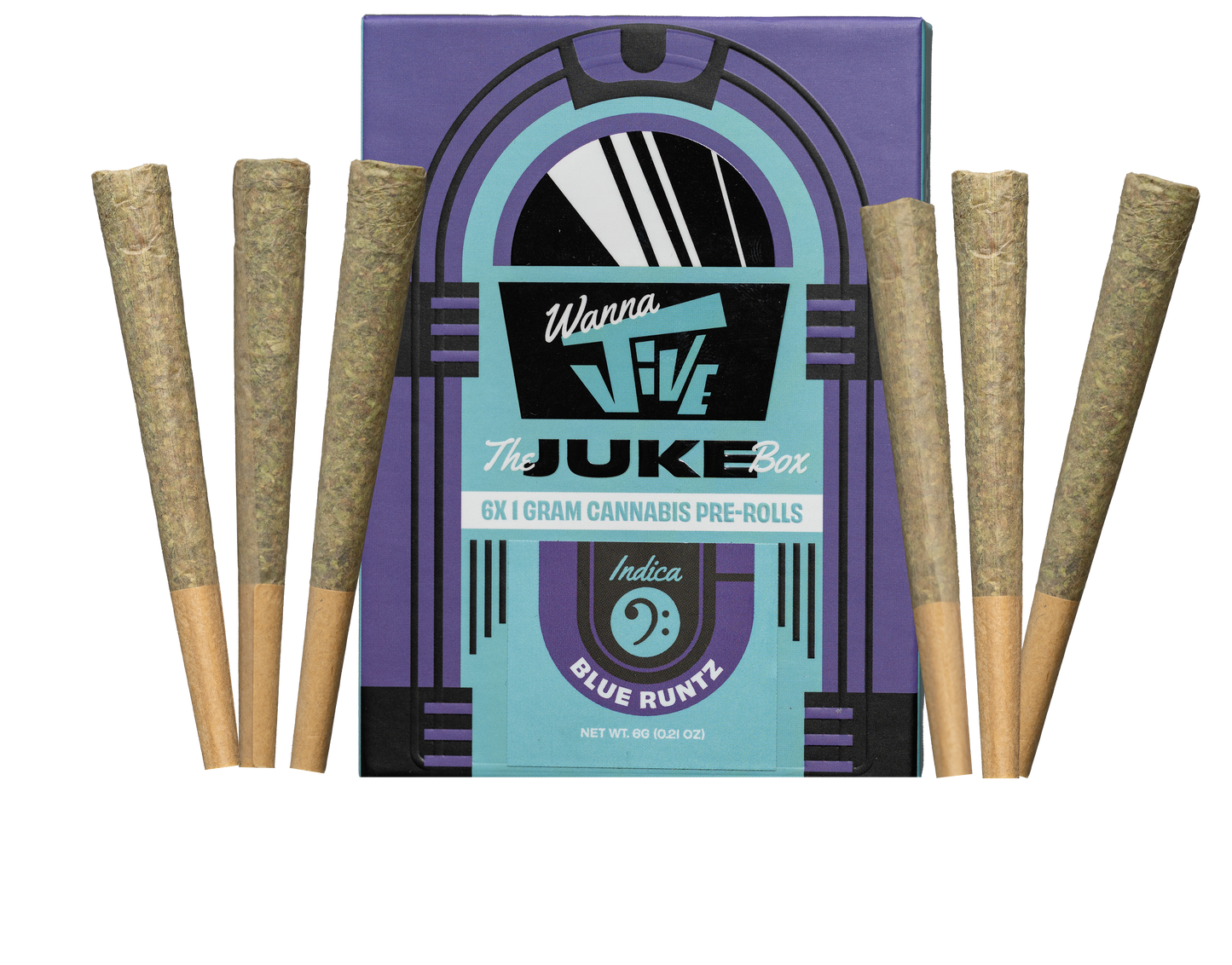 WannaJIVE Jukebox - Blue Runtz (Indica)