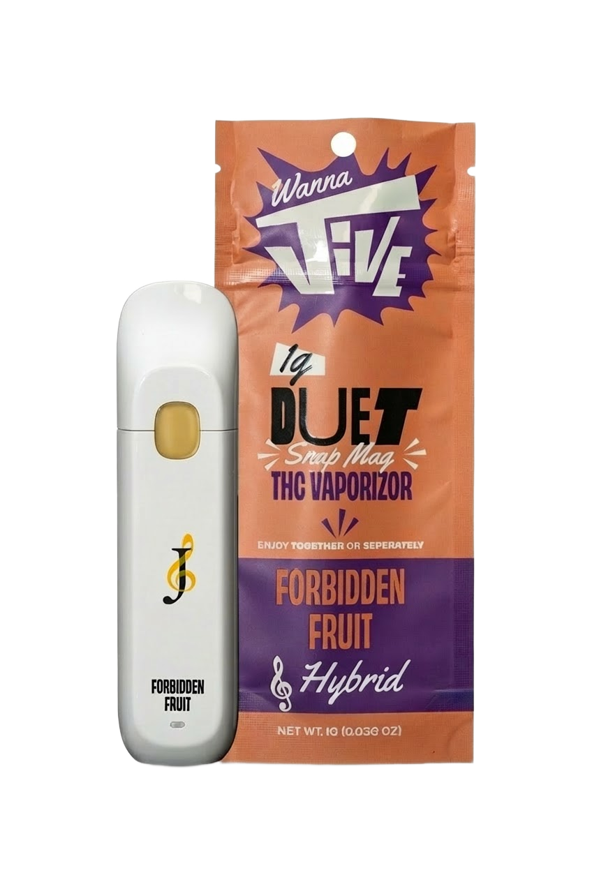 WannaJIVE DUET - Forbidden Fruit 1g Vape