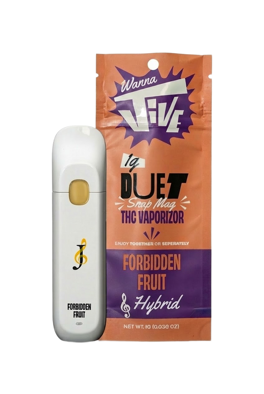 WannaJIVE DUET - Forbidden Fruit 1g Vape