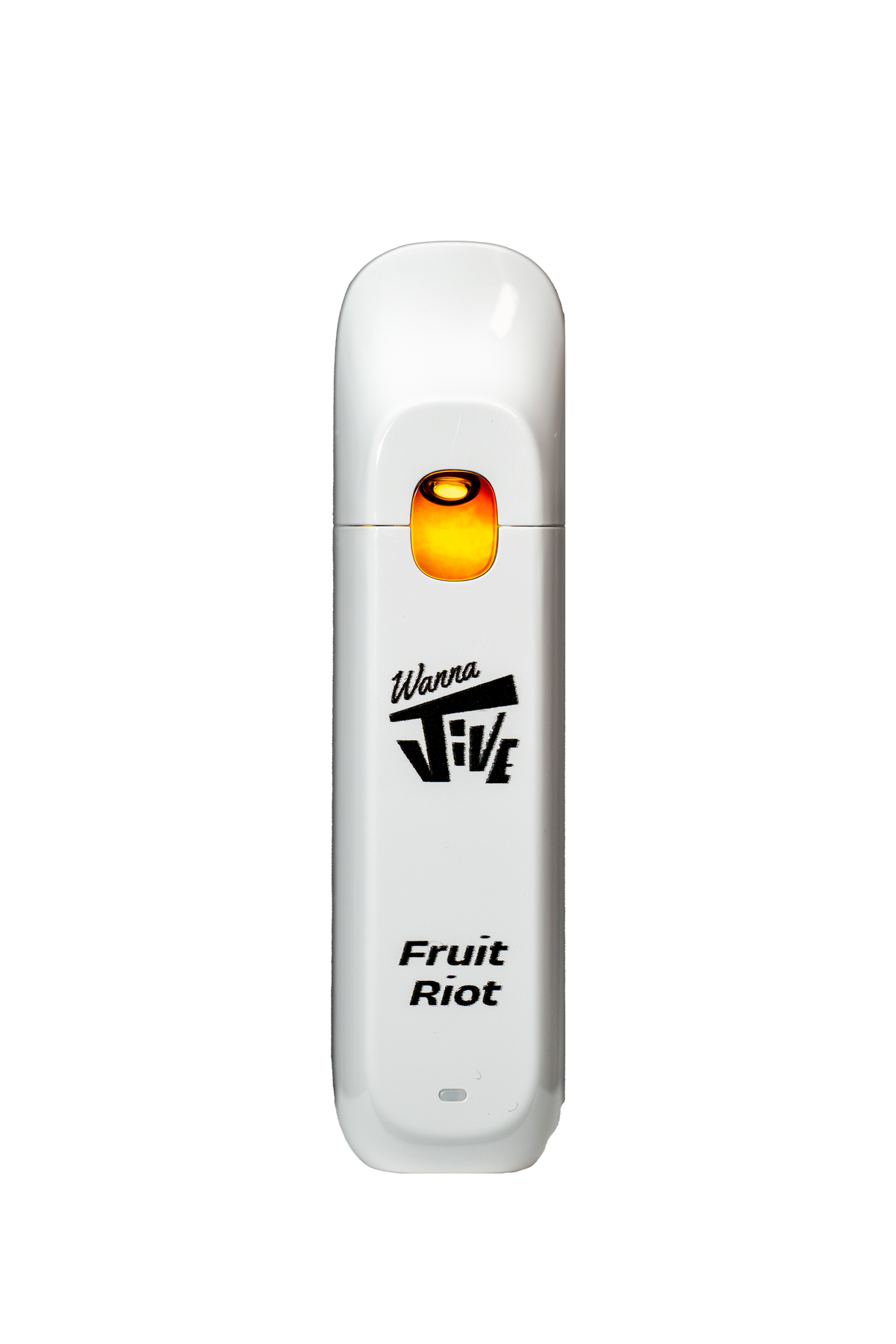 Fruit Riot 1g Disposable vape device. White device