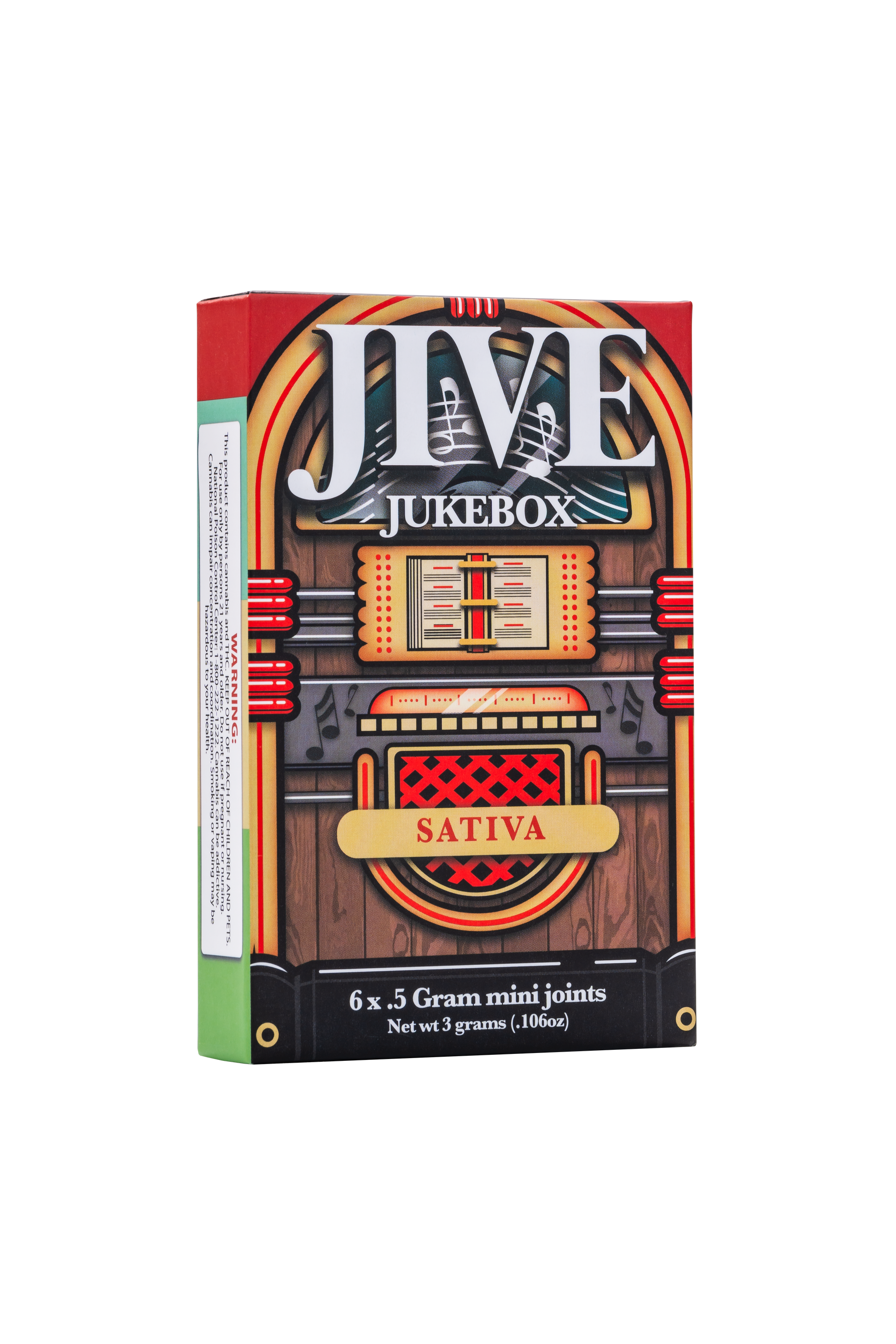 JIVE Jukebox 6 pack. Sativa