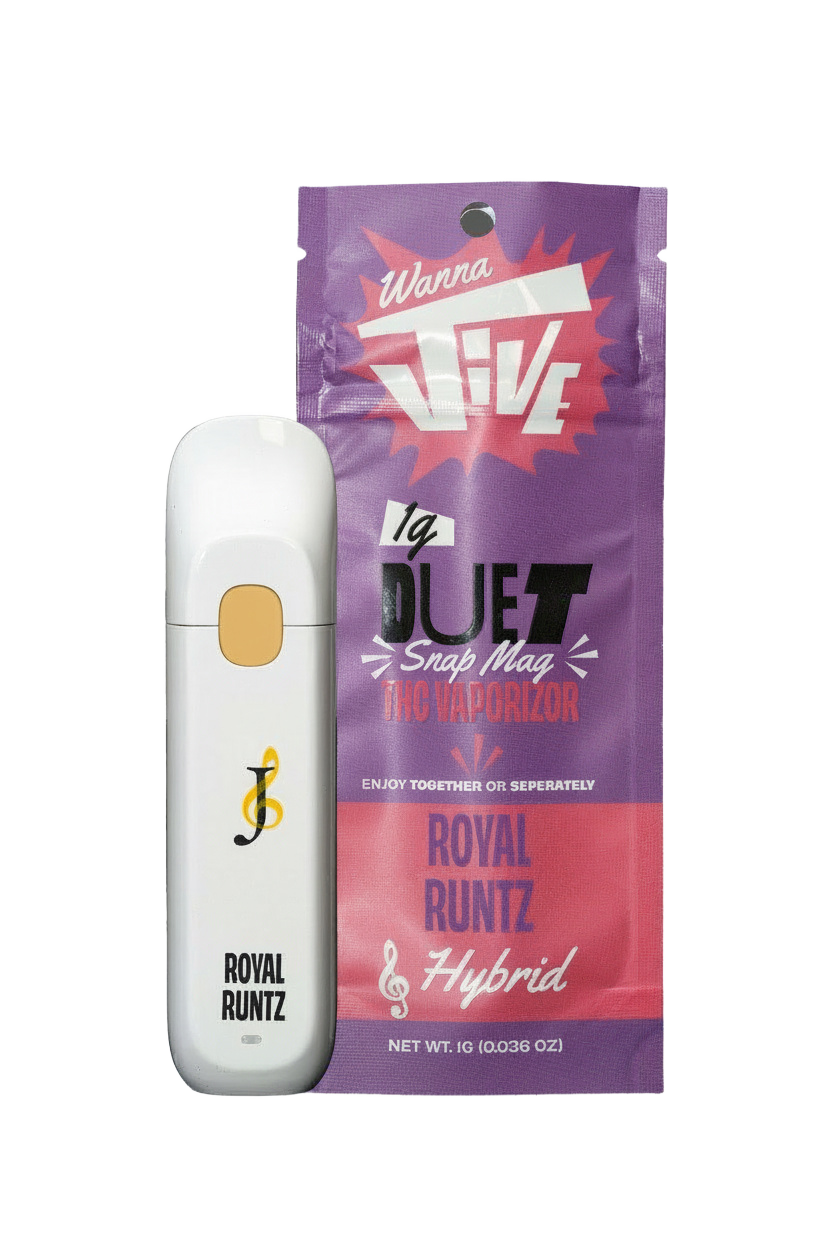 WannaJIVE DUET - Royal Runtz 1g vape