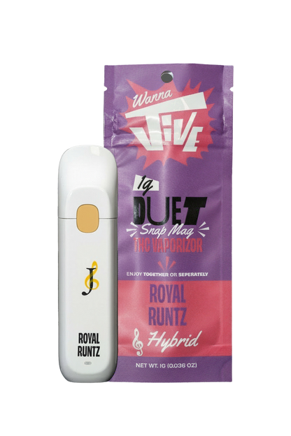 WannaJIVE DUET - Royal Runtz 1g vape
